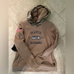Seattle Seahawks salute to service hoodie Nike